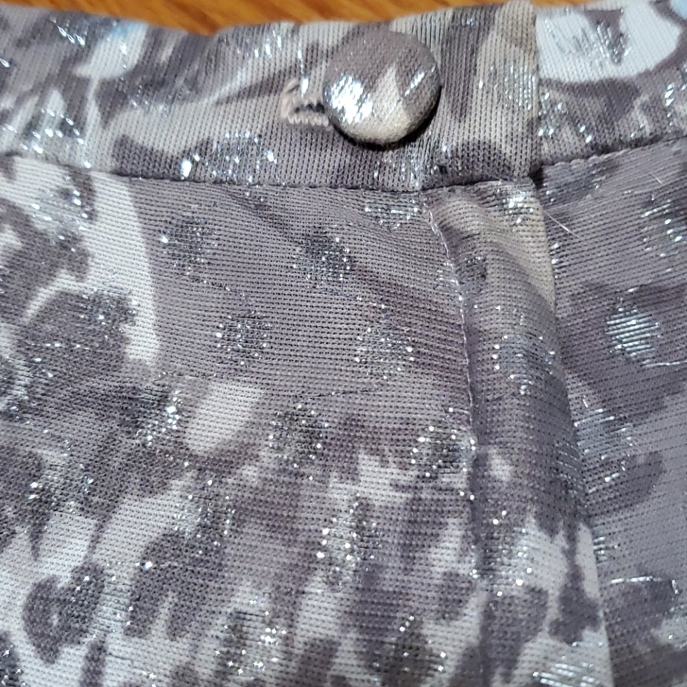 🐅 Vintage Shimmering Tiger Leopard Wide leg pants - Picture 8 of 10